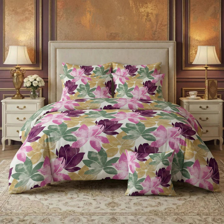 MULTI Comforter Set- 7 Pcs