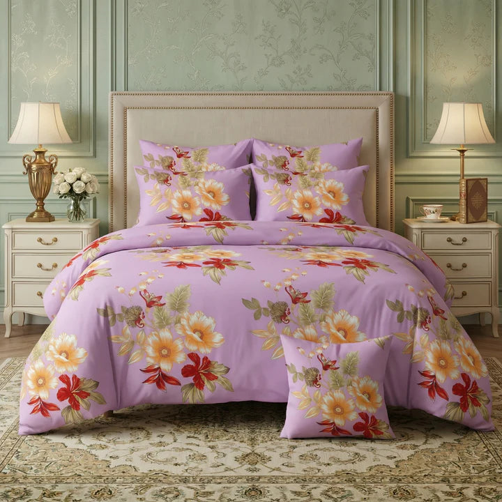 SUNSET Comforter Set- 7 Pcs