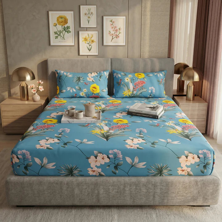 ANIME FITTED SHEET - (PREMIUM)
