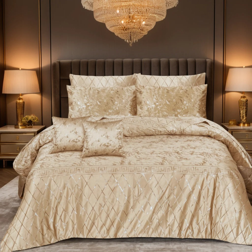 L.SKIN VELVET DUVET COVERS SET 8 PCS
